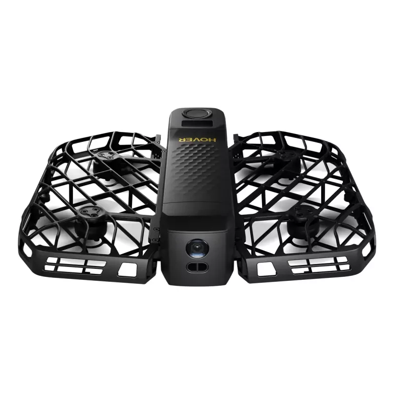 Dronas HOVERAir X1 ProMax – 4 rotoriai, 48 MP kamera, 8K vaizdo įrašas, 16,6 m/s, 1000 m nuotolis, 1920 mAh, 64 GB vidinė atmintis, Juoda