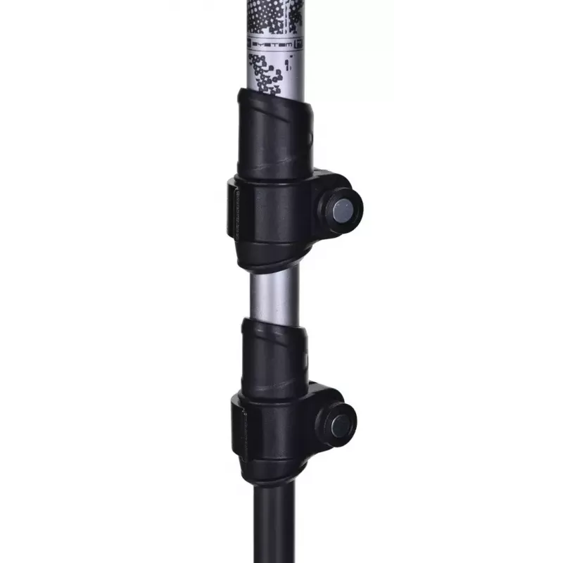 Trekkingo lazdos Viking Vario Tour — reguliuojamas ilgis 135 cm, 16 mm, EVA rankenos, 486 g (pora)
