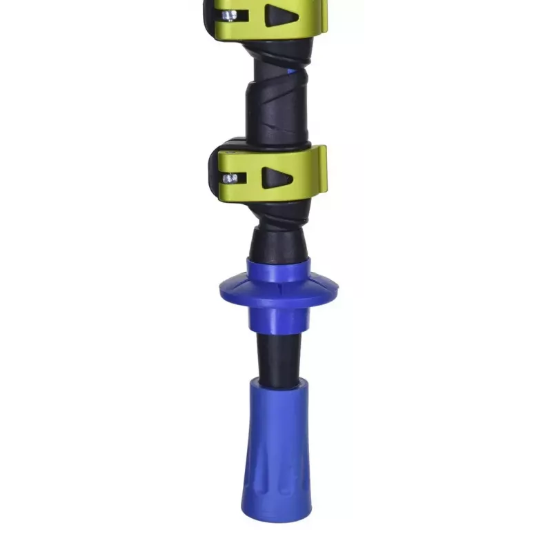 Trekkingo lazdos Viking Carbo Lite Black Lime, 175 cm, anglies pluoštas, 610 g