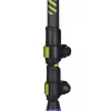 Trekkingo lazdos Viking Carbo Lite Black Lime, 175 cm, anglies pluoštas, 610 g
