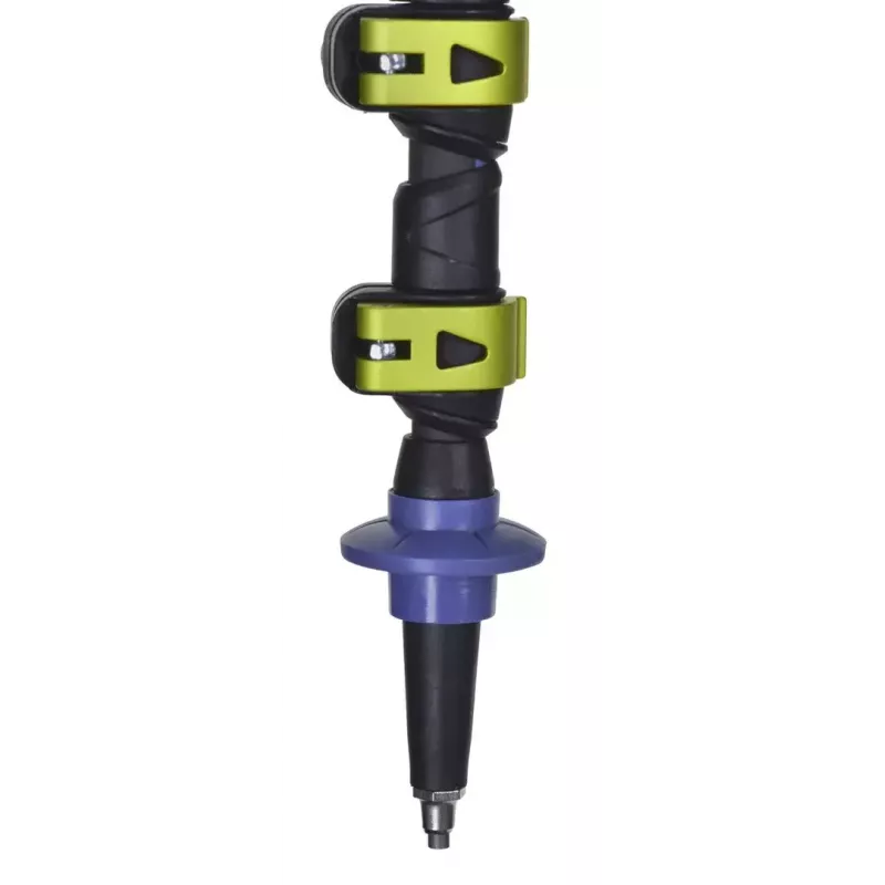 Trekkingo lazdos Viking Carbo Lite Black Lime, 175 cm, anglies pluoštas, 610 g