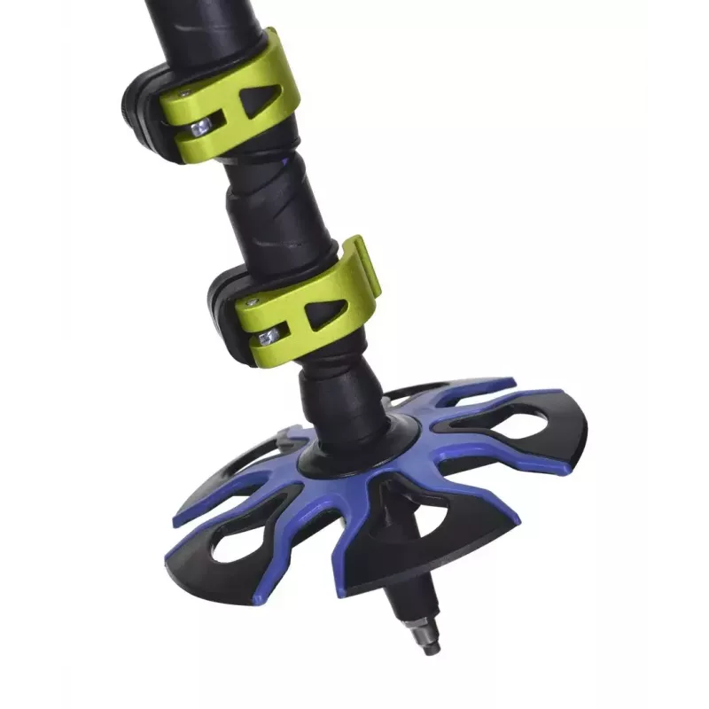Trekkingo lazdos Viking Carbo Lite Black Lime, 175 cm, anglies pluoštas, 610 g