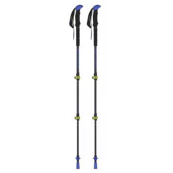 Trekkingo lazdos Viking Carbo Lite Black Lime, 175 cm, anglies pluoštas, 610 g