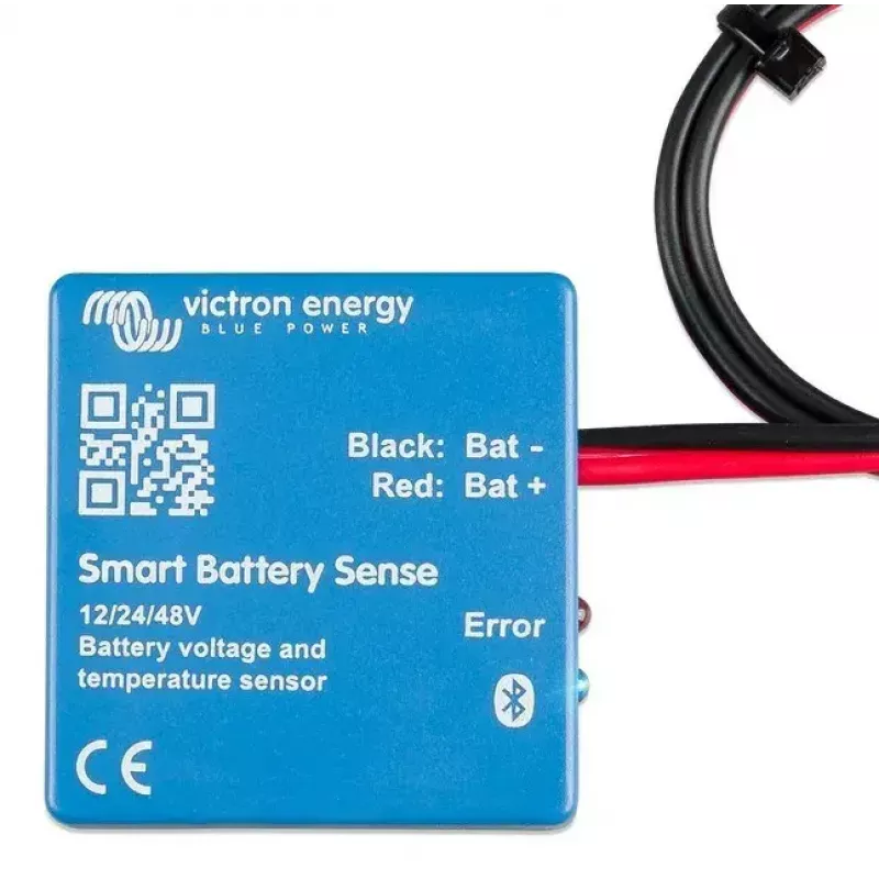 Baterijos įtampos ir temperatūros belaidis jutiklis Victron Energy Smart Battery Sense SBS050150200, iki 10 m