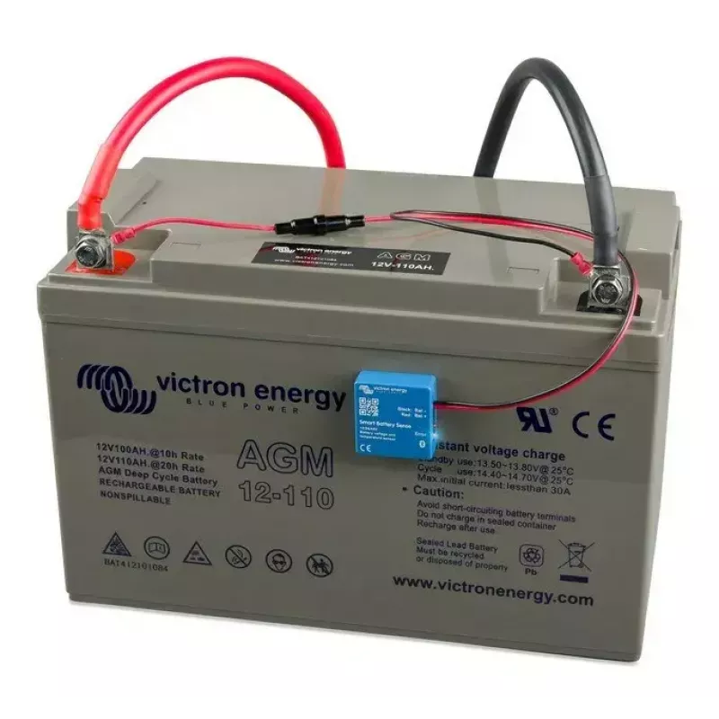 Baterijos įtampos ir temperatūros belaidis jutiklis Victron Energy Smart Battery Sense SBS050150200, iki 10 m