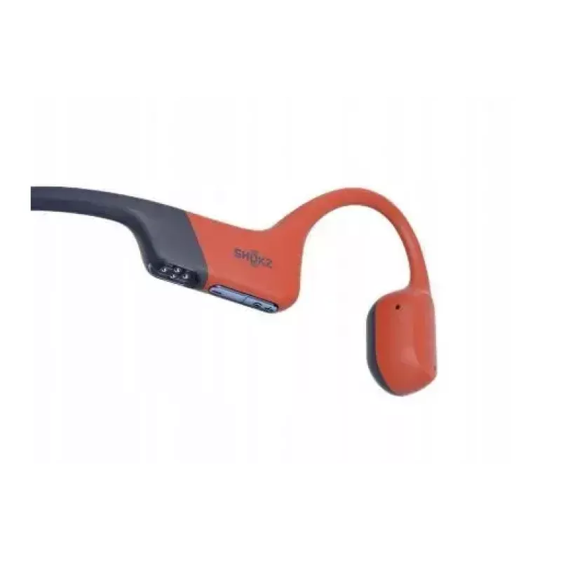 Belaidės kaulinio laidumo ausinės Shokz OpenSwim Pro – raudonos, IP68, Bluetooth 5.2, 9 h veikimo laikas