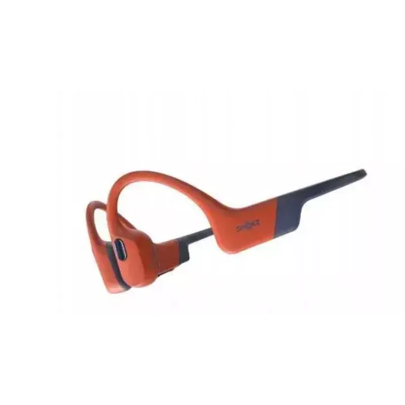 Belaidės kaulinio laidumo ausinės Shokz OpenSwim Pro – raudonos, IP68, Bluetooth 5.2, 9 h veikimo laikas