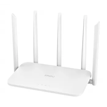 Imou HX21 belaidis maršrutizatorius Gigabit Ethernet dviejų juostų (2,4 GHz / 5 GHz) baltas
