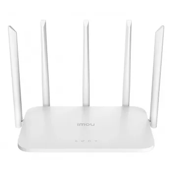 Imou HX21 belaidis maršrutizatorius Gigabit Ethernet dviejų juostų (2,4 GHz / 5 GHz) baltas