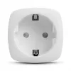 Nuotolinio valdymo Wi‑Fi kištukinis lizdas GreenBlue GB720F, F tipo kištukas, maks. apkrova 2x16 A (3680 W), baltas