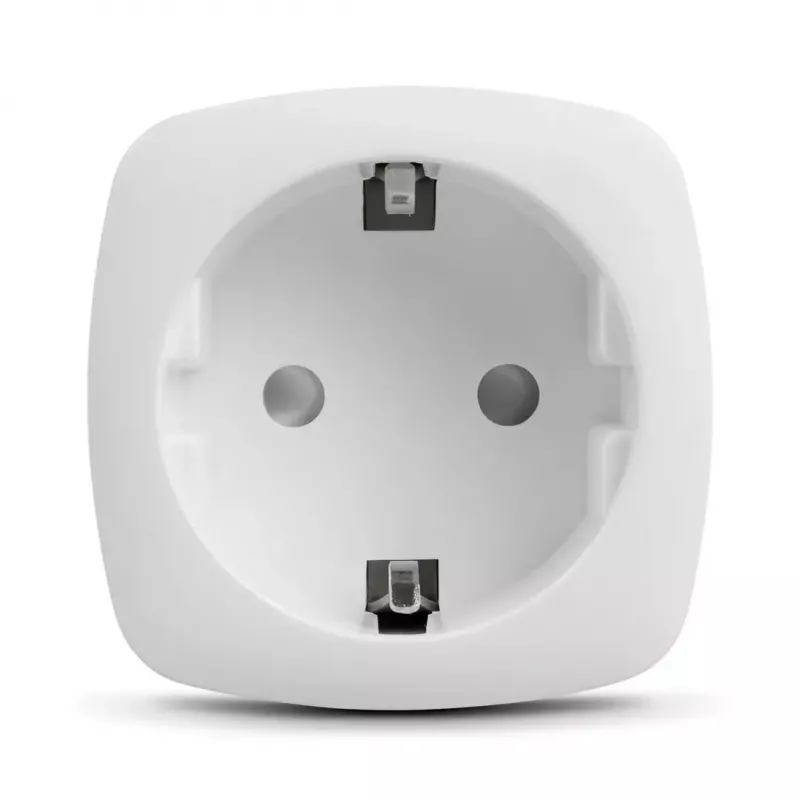 Nuotolinio valdymo Wi‑Fi kištukinis lizdas GreenBlue GB720F, F tipo kištukas, maks. apkrova 2x16 A (3680 W), baltas