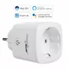 Nuotolinio valdymo Wi‑Fi kištukinis lizdas GreenBlue GB720F, F tipo kištukas, maks. apkrova 2x16 A (3680 W), baltas