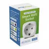 Nuotolinio valdymo Wi‑Fi kištukinis lizdas GreenBlue GB720F, F tipo kištukas, maks. apkrova 2x16 A (3680 W), baltas