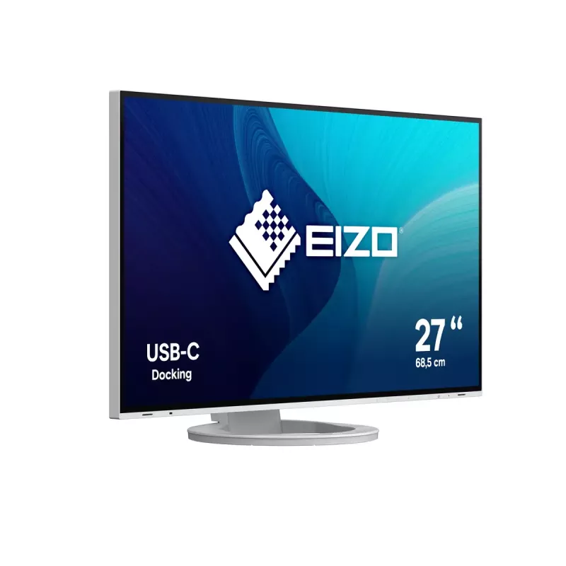 EIZO FlexScan EV2781-WT monitor 68,6 cm (27 colių) 2560 x 1440 pikseliai Quad HD baltas