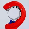 Vamzdžių pjaustytuvas Knipex 90 23 01 BK plieninis peilis, plastikinė rankena, 165 mm
