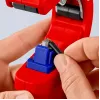 Vamzdžių pjaustytuvas Knipex 90 23 01 BK plieninis peilis, plastikinė rankena, 165 mm