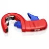 Vamzdžių pjaustytuvas Knipex 90 23 01 BK plieninis peilis, plastikinė rankena, 165 mm