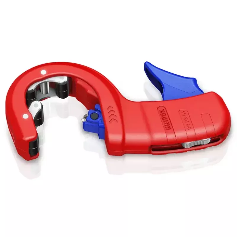 Vamzdžių pjaustytuvas Knipex 90 23 01 BK plieninis peilis, plastikinė rankena, 165 mm
