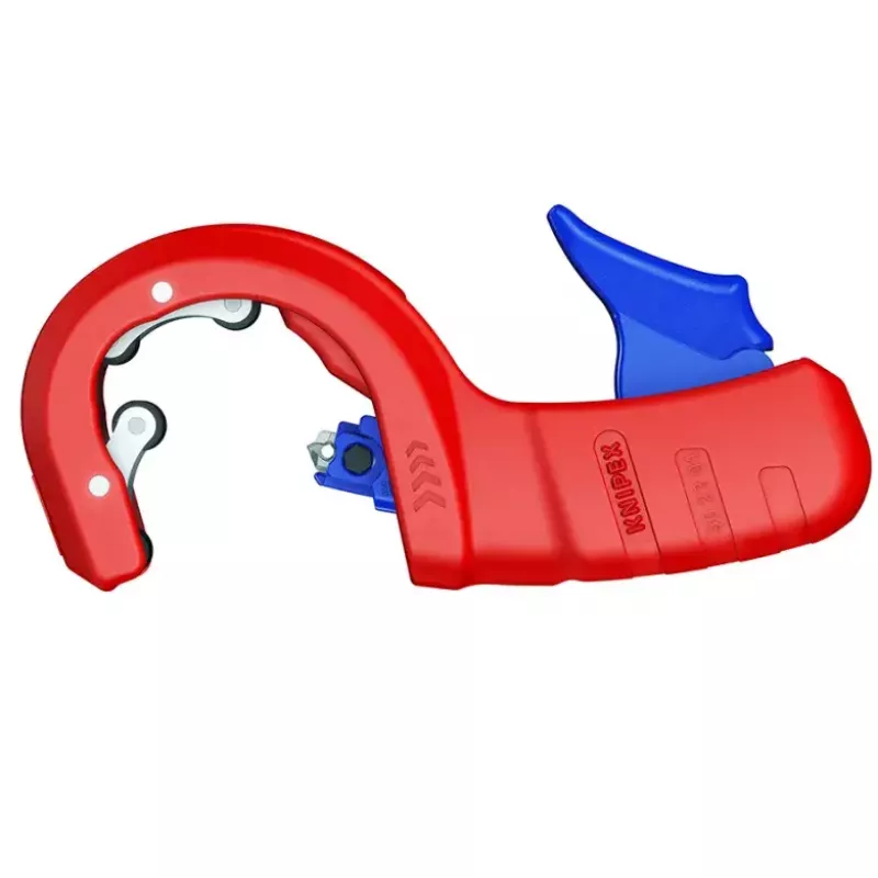 Vamzdžių pjaustytuvas Knipex 90 23 01 BK plieninis peilis, plastikinė rankena, 165 mm