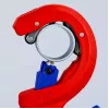 Vamzdžių pjaustytuvas Knipex 90 23 01 BK plieninis peilis, plastikinė rankena, 165 mm