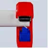 Vamzdžių pjaustytuvas Knipex 90 23 01 BK plieninis peilis, plastikinė rankena, 165 mm