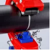 Vamzdžių pjaustytuvas Knipex 90 23 01 BK plieninis peilis, plastikinė rankena, 165 mm