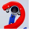 Vamzdžių pjaustytuvas Knipex 90 23 01 BK plieninis peilis, plastikinė rankena, 165 mm