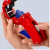 Vamzdžių pjaustytuvas Knipex 90 23 01 BK plieninis peilis, plastikinė rankena, 165 mm