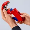 Vamzdžių pjaustytuvas Knipex 90 23 01 BK plieninis peilis, plastikinė rankena, 165 mm