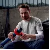 Vamzdžių pjaustytuvas Knipex 90 23 01 BK plieninis peilis, plastikinė rankena, 165 mm
