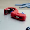 Vamzdžių pjaustytuvas Knipex 90 23 01 BK plieninis peilis, plastikinė rankena, 165 mm