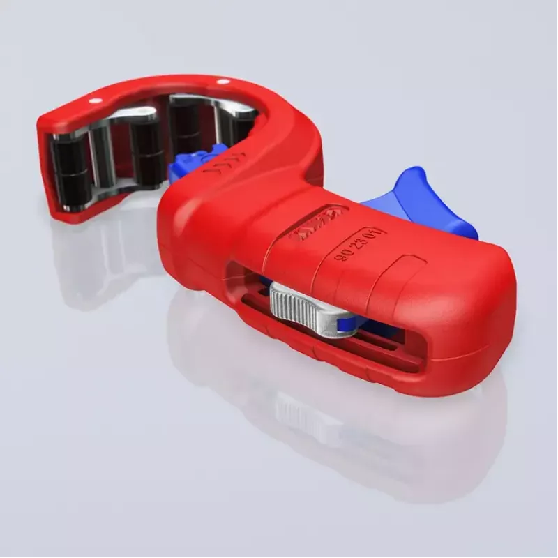 Vamzdžių pjaustytuvas Knipex 90 23 01 BK plieninis peilis, plastikinė rankena, 165 mm