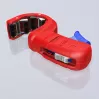 Vamzdžių pjaustytuvas Knipex 90 23 01 BK plieninis peilis, plastikinė rankena, 165 mm