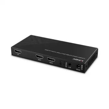 Lindy 2 prievadų HDMI 8K60 skirstytuvas su garso išėjimu