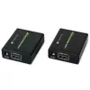 AV siųstuvas-imtuvas TECHLY IDATA EXT-E70 – HDMI per Cat6/6a/7, Full HD 1920x1080, 60 m, 10.2 Gbit/s, HDCP, juoda