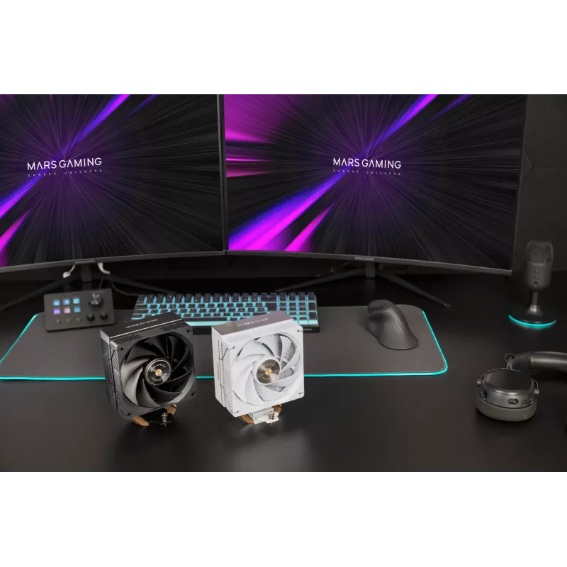 Mars Gaming MCPU-X4 procesoriaus aušintuvas 12 cm juodas 1 vnt.