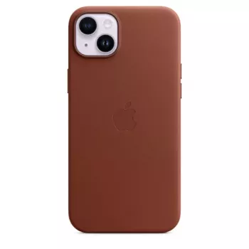 Apple Leather Case su MagSafe, iPhone 14 Plus, Umber