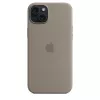 APPLE Silicone Case with MagSafe iPhone 15 Plus Clay – Silikoninis dėklas su MagSafe