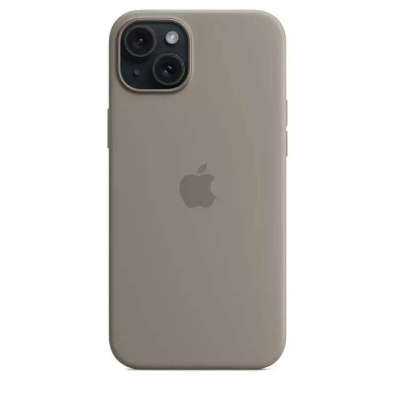 APPLE Silicone Case with MagSafe iPhone 15 Plus Clay – Silikoninis dėklas su MagSafe