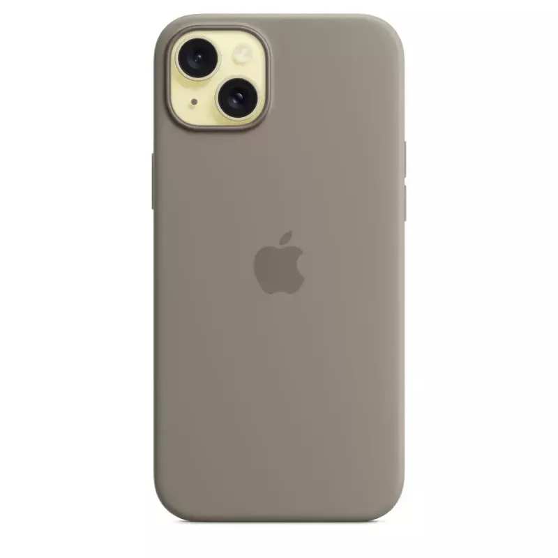 APPLE Silicone Case with MagSafe iPhone 15 Plus Clay – Silikoninis dėklas su MagSafe