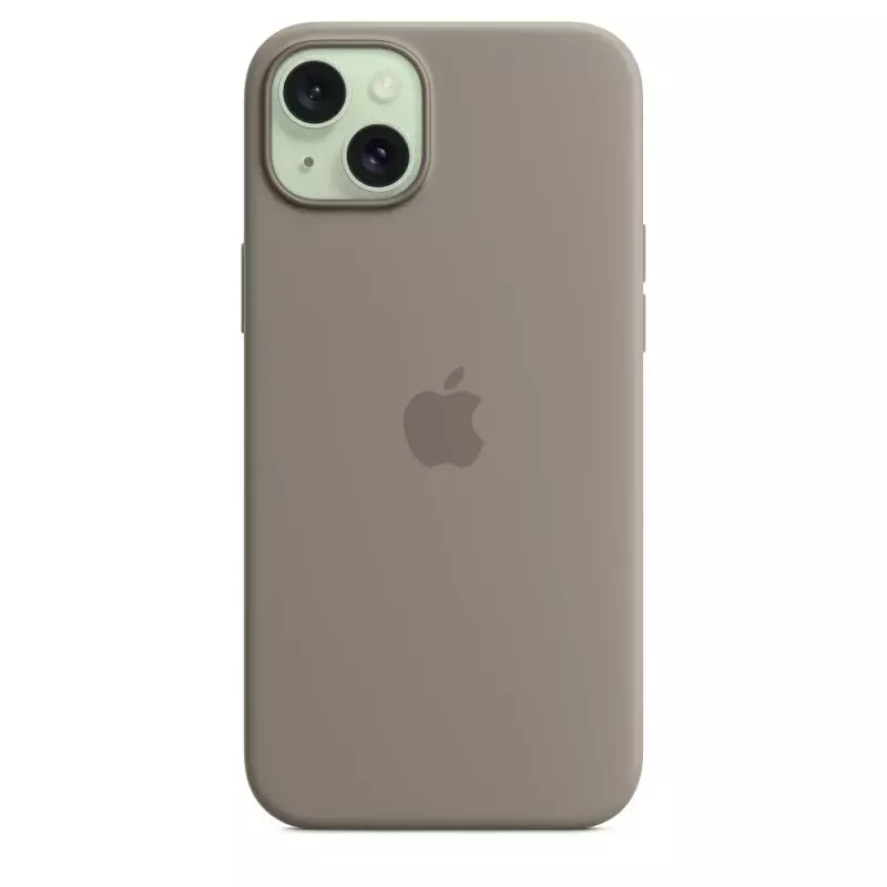APPLE Silicone Case with MagSafe iPhone 15 Plus Clay – Silikoninis dėklas su MagSafe