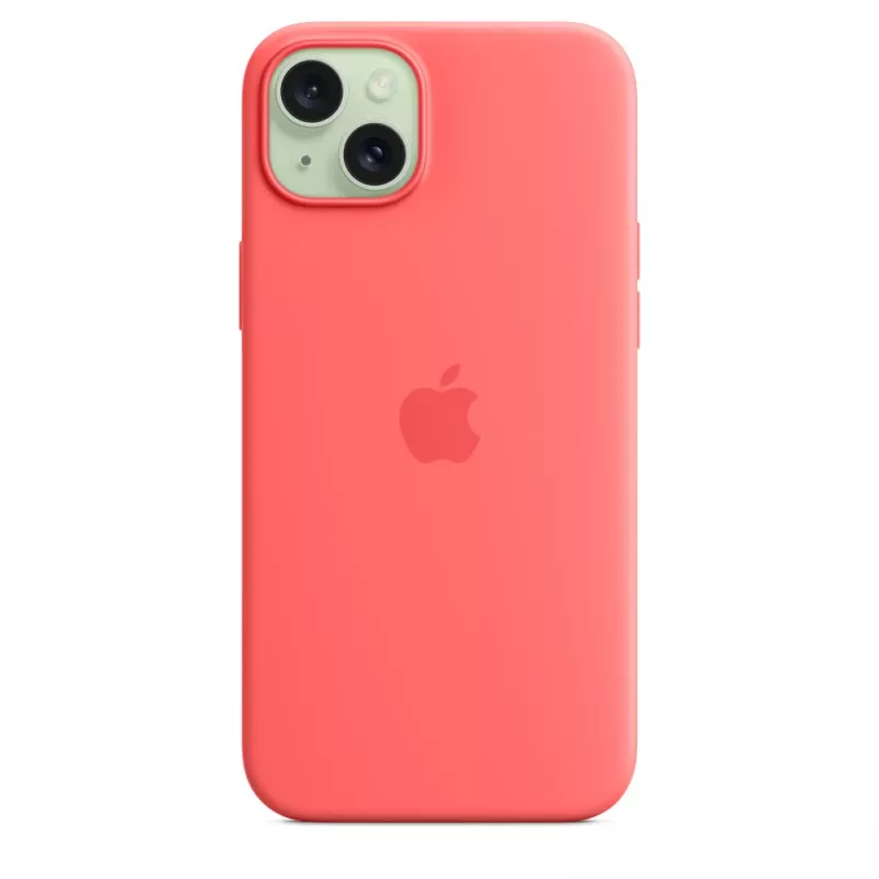 APPLE Silicone Case with MagSafe iPhone 15 Plus Guave