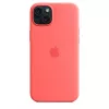 APPLE Silicone Case with MagSafe iPhone 15 Plus Guave