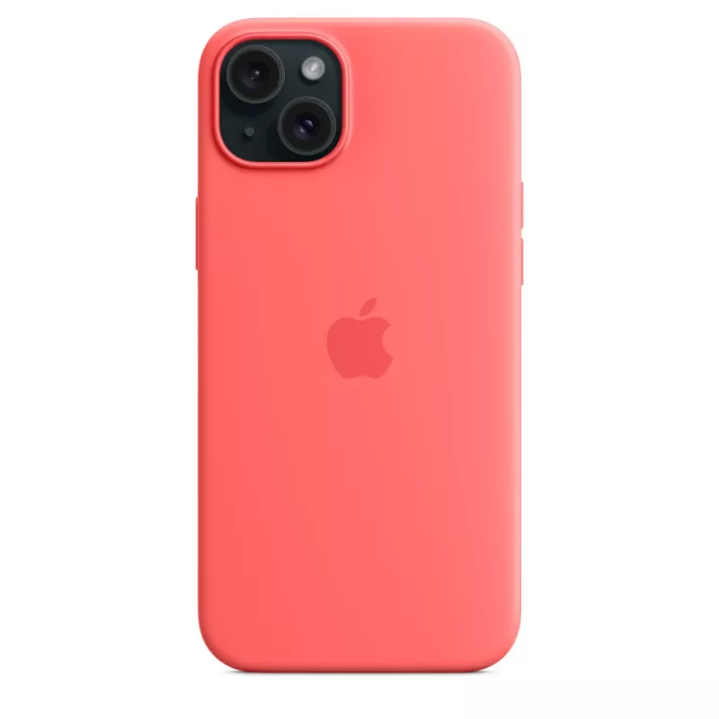 APPLE Silicone Case with MagSafe iPhone 15 Plus Guave