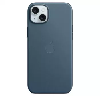 APPLE Apple FineWoven Dėklas su MagSafe, iPhone 15 Plus, Ramiojo vandenyno mėlyna