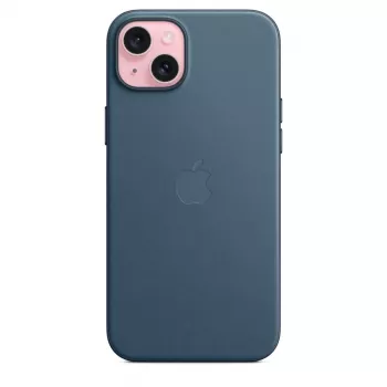 APPLE Apple FineWoven Dėklas su MagSafe, iPhone 15 Plus, Ramiojo vandenyno mėlyna