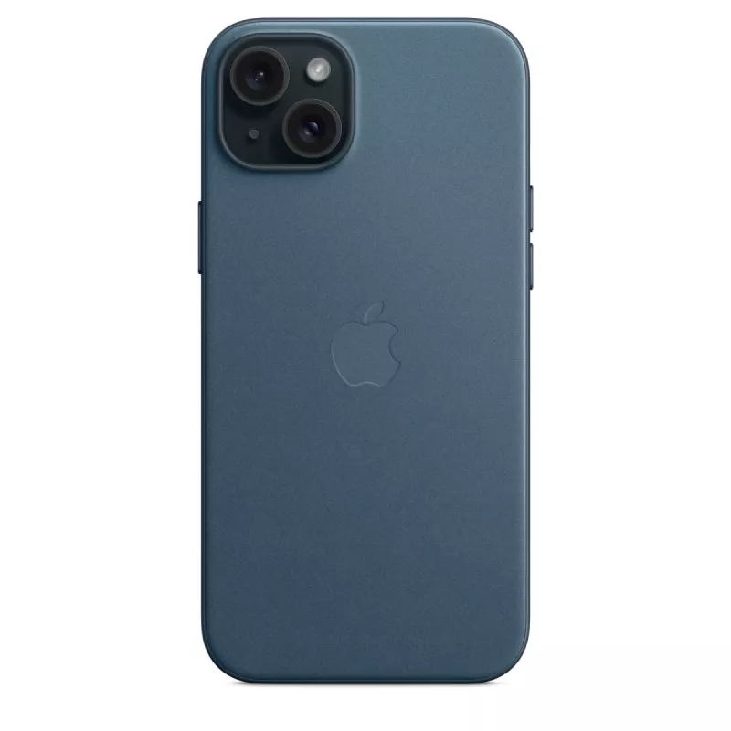 Apple FineWoven Dėklas su MagSafe, iPhone 15 Plus, Ramiojo vandenyno mėlyna