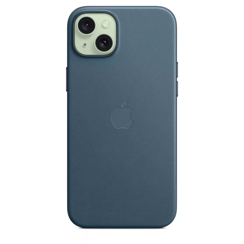 Apple FineWoven Dėklas su MagSafe, iPhone 15 Plus, Ramiojo vandenyno mėlyna