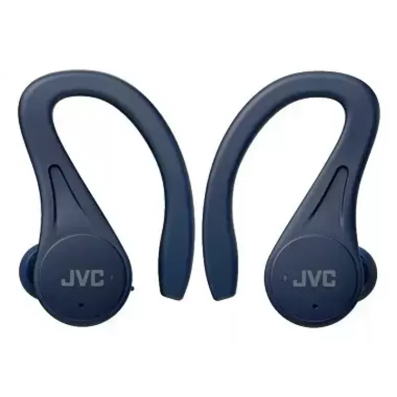 JVC HA-EC25T-A-U sportinės True Wireless ausinės į ausis, IPX5, 7 val. baterija, mėlynos