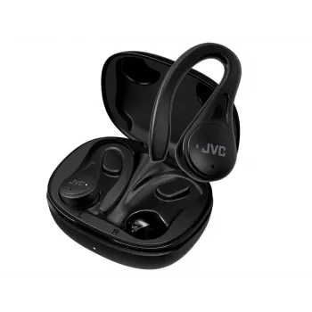 JVC Sports TWS Black – belaidės sportinės ausinės